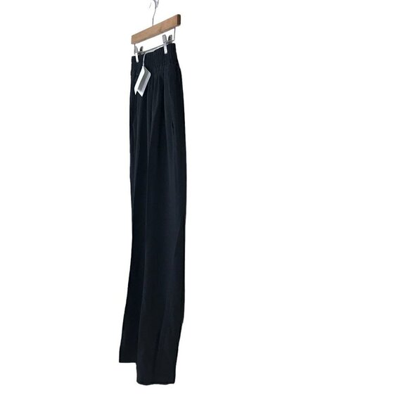 NWT Fabiana Filippi Black Slip On Pants 50% Virgin Wool 50% Viscose Size XS - Picture 4 of 8